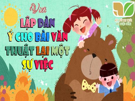 Bài giảng Tiếng Việt 4 (Kết nối tri thức) - Viết: Lập dàn ý cho bài băn thuật lại một sự việc (Hà Thị Lê Na)
